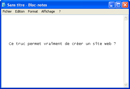 Le bloc note